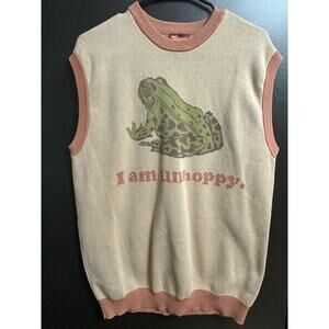 Men's Sleepy Peach "I am Unhoppy" Vest-Size Large
